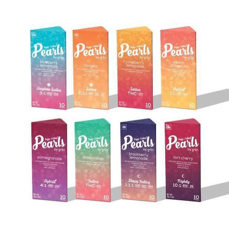 400mg Blueberry Lemonade Pearls Soft Candies Gron 3:1 CBG