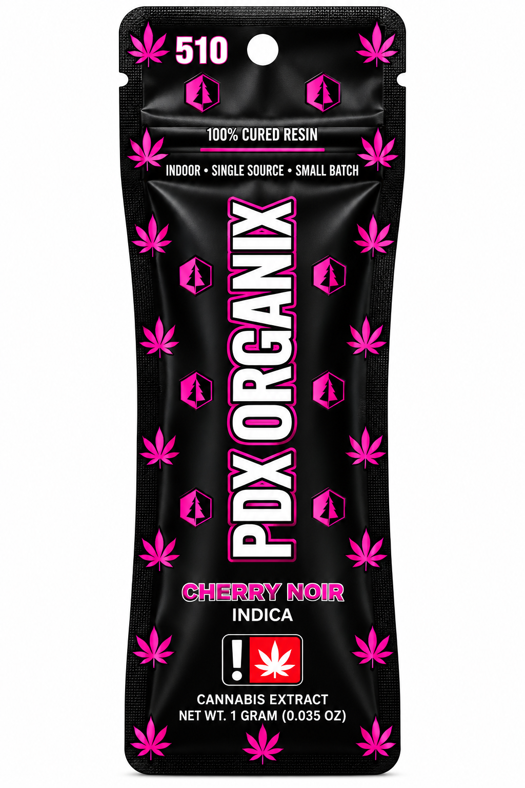 PDX Organics: Pdxo 510 Cherry Noir