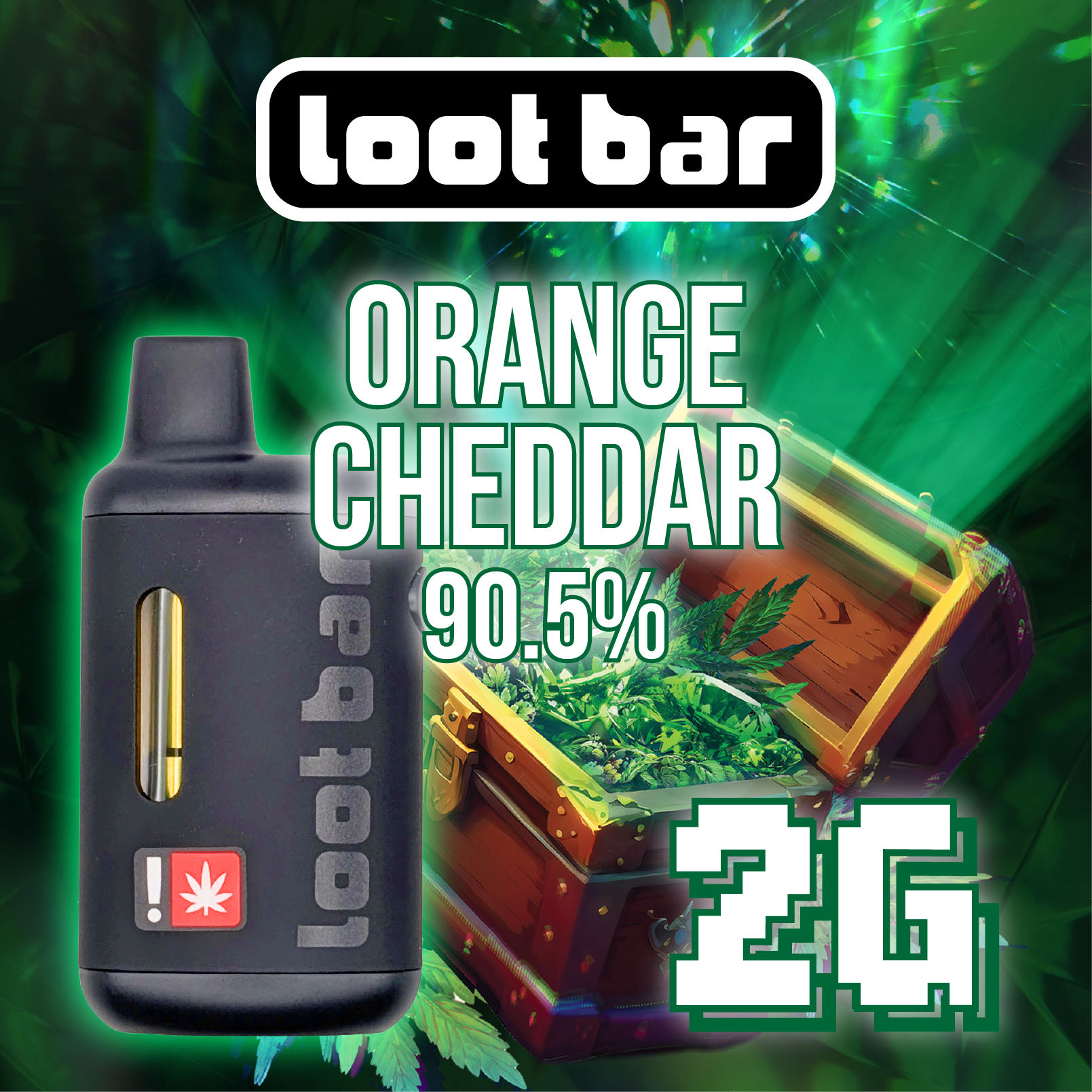 Loot Bar: Orange Cheddar