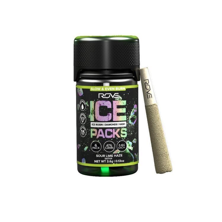 ROVE: SOUR LIME HAZE 6 PK - 3.6 GRAM PR (INFUSED)