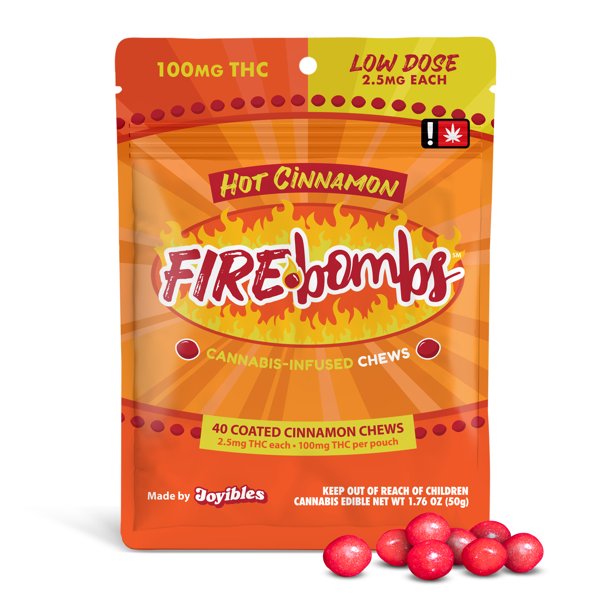 Joy Bombs by Joyibles: Candy Jb Fire Bombs Joy Bombs