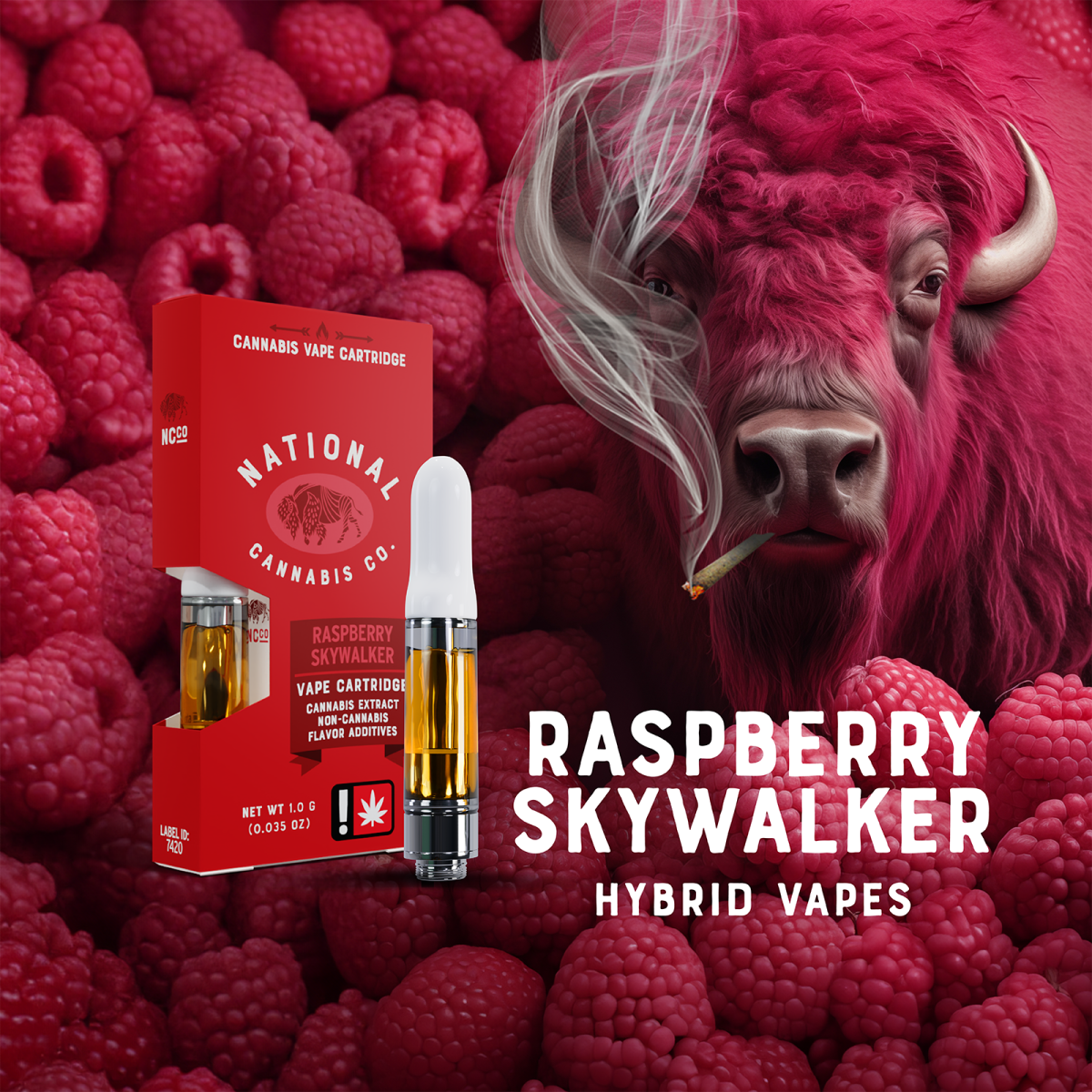 National Cannabis Company: Raspberry Skywalker