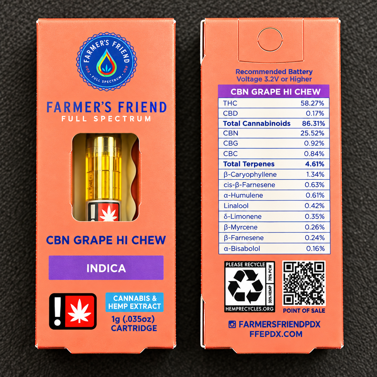 Farmer's Friend Extracts: Grape Hi-chew