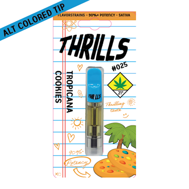 Thrills Cartridge Tropicana Cookies 1g