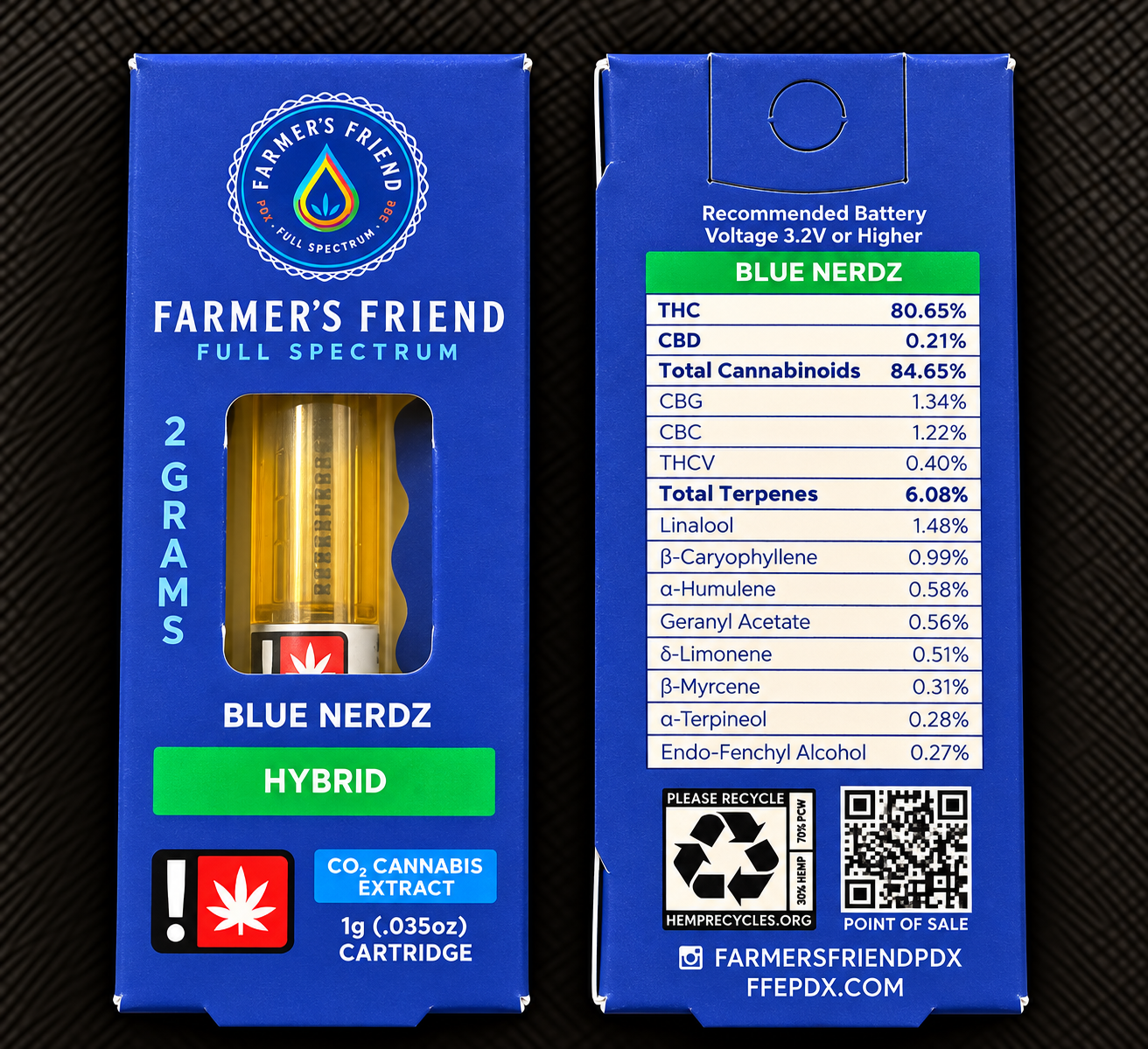 Farmer's Friend Extracts: Blue Nerds