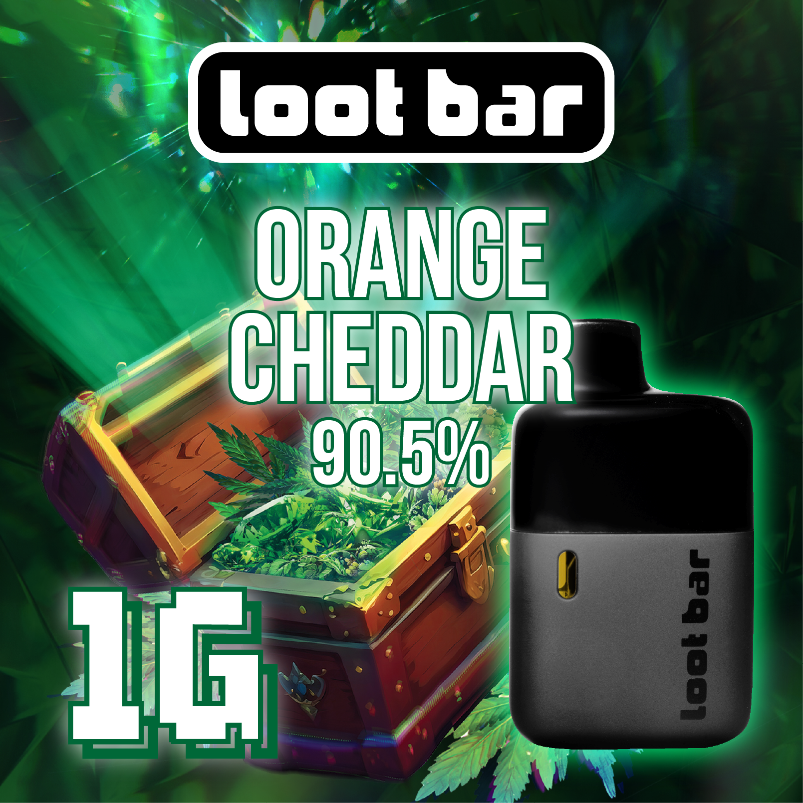 Loot Bar: Orange Cheddar