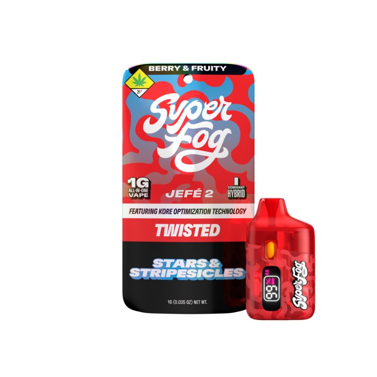 Stars & Stripesicles - Twisted Liquid Diamonds Disposable Cartridge