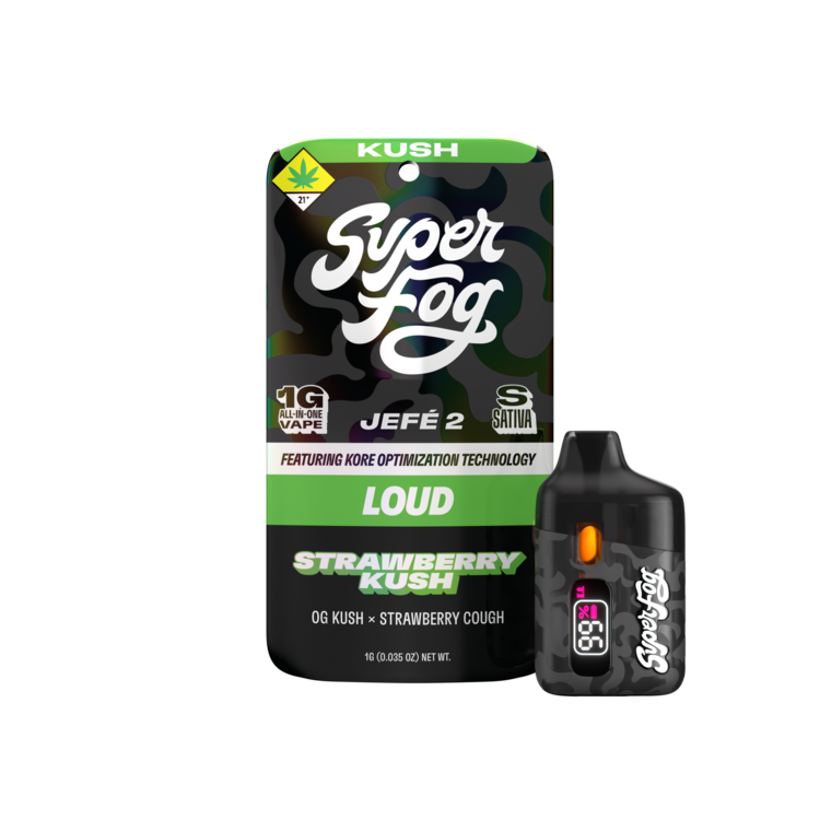 Strawberry Kush (Kush) - Loud High Terpene Extract Disposable Cartridge