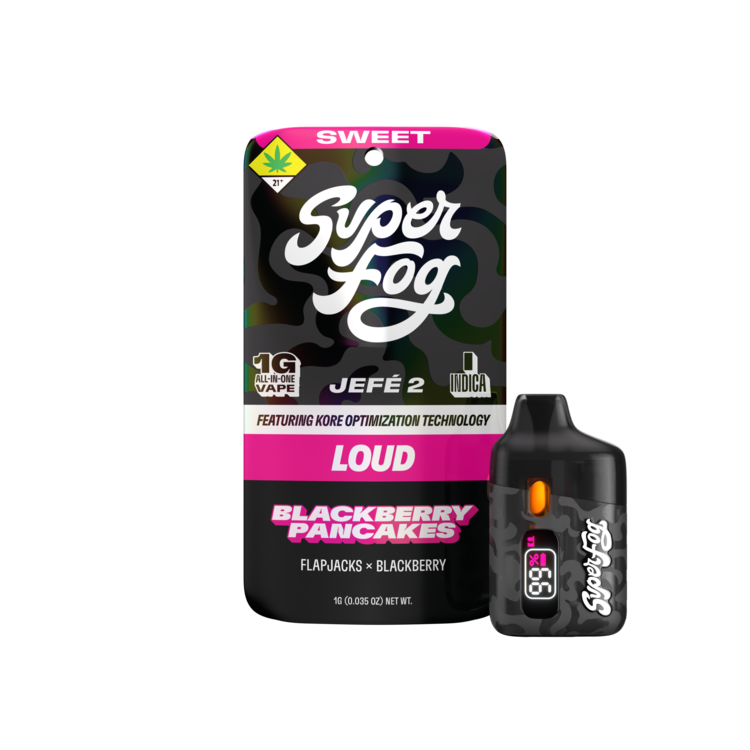 Blackberry Pancakes (Dessert) - Loud High Terpene Extract Disposable Cartridge