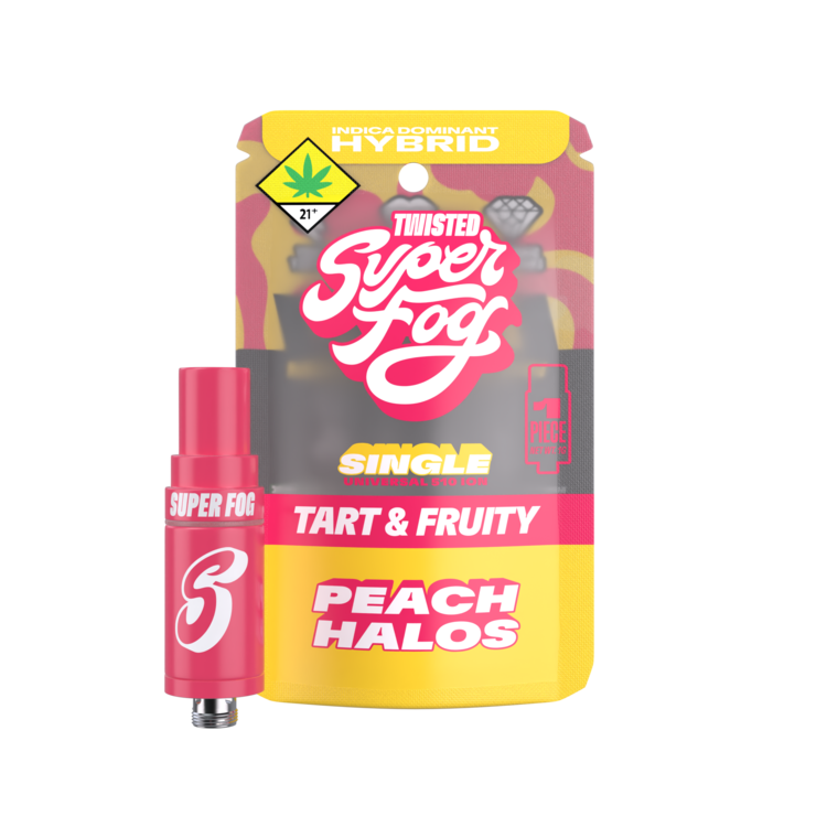 Peach Halos - Twisted Liquid Diamonds Tanker