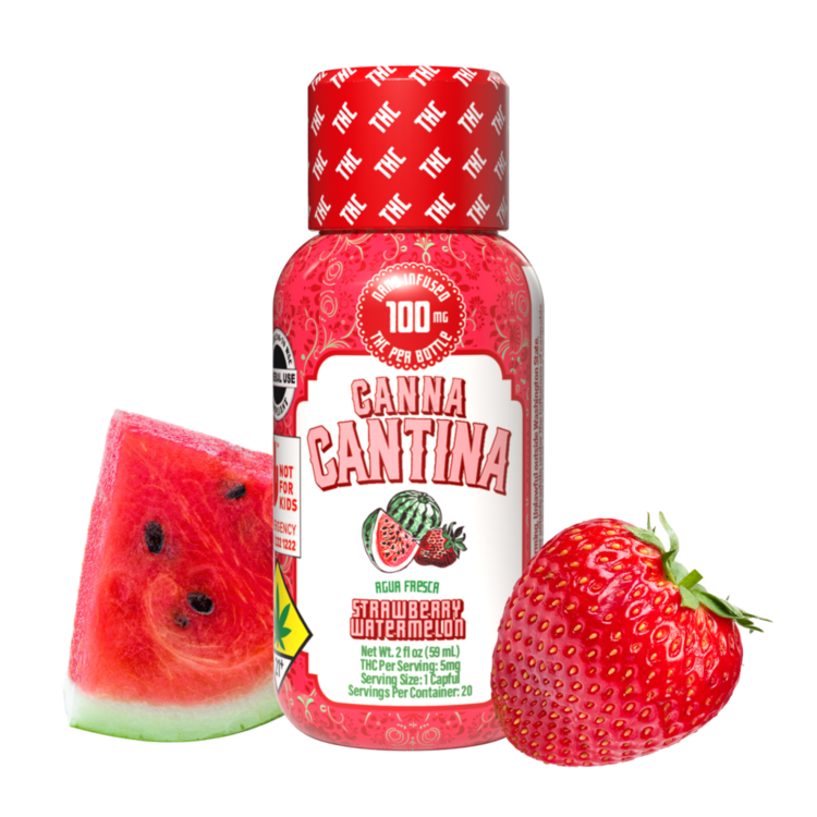 100mg Strawberry Watermelon Beverage