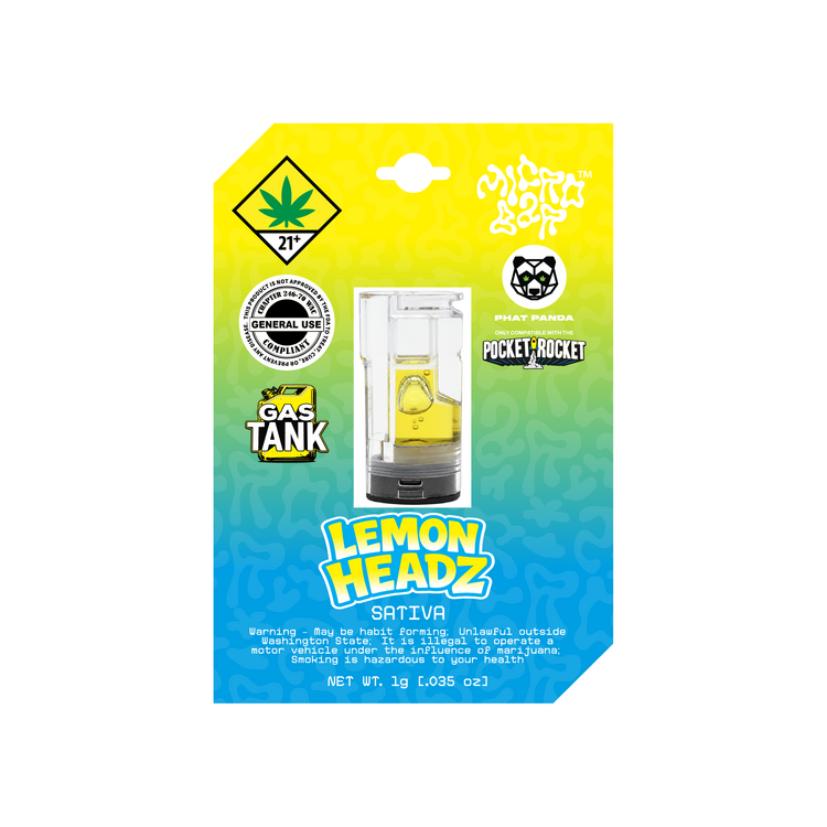 1g Lemon Headz Cartridge
