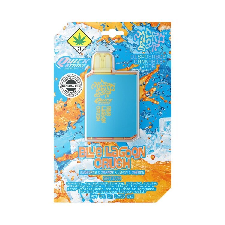 Disposable Blue Lagoon Crush