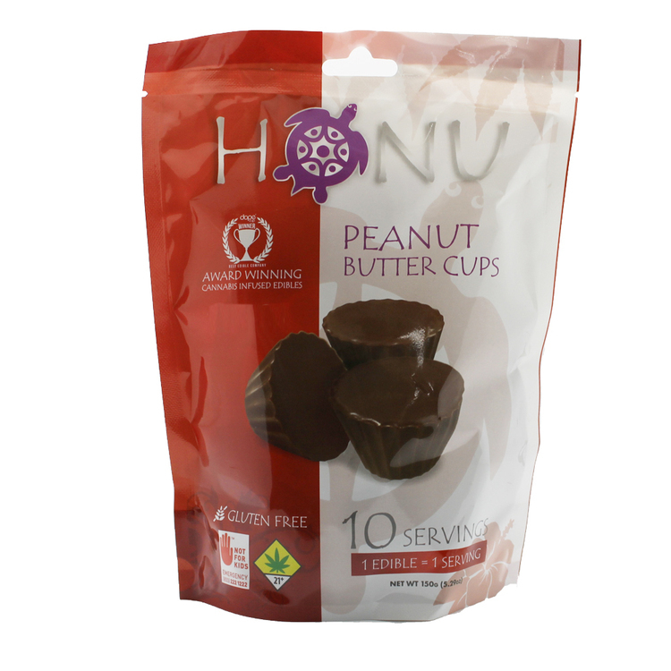300mg Peanut Butter Cups Chocolates Honu 2:1 CBD