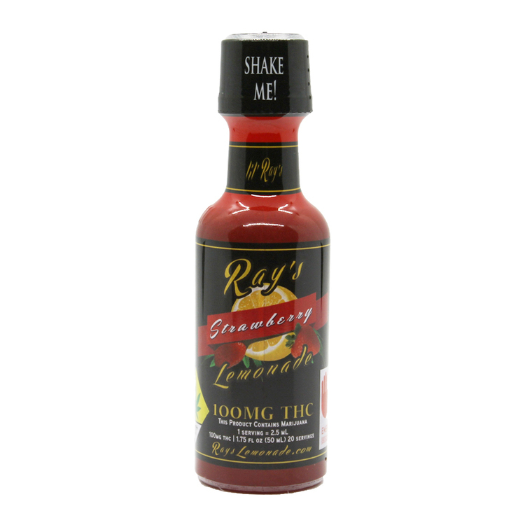 100mg Strawberry Lemonade Beverage