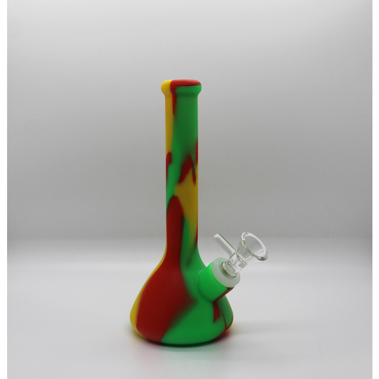 Medium Mixed Silicone Beaker Bong