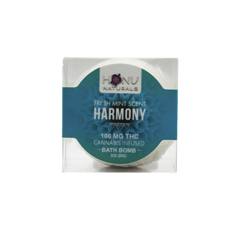 Oatmeal Mint Topical Bath Bomb Harmony