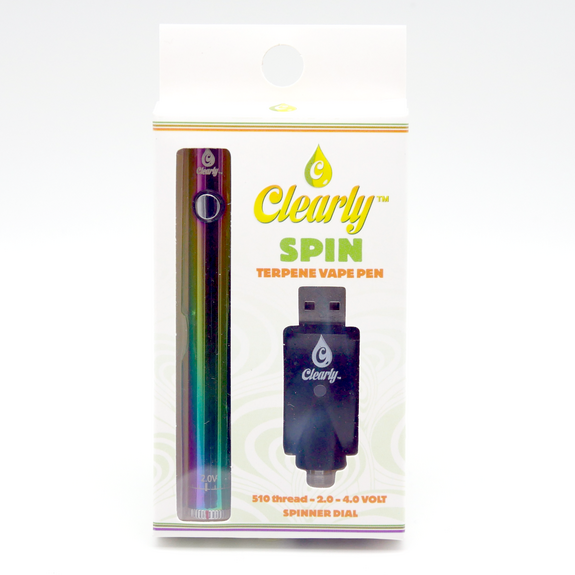 Clearly Spin White Vape Pen 3138