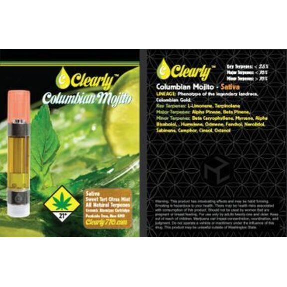 Clearly Columbian Mojito Cart 1g